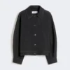 Giacca in denim effetto jersey, blu oltremare Giacca in denim effetto jersey, blu oltremare