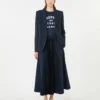 Giacca in jersey di cotone, blu navy Giacca in jersey di cotone, blu navy