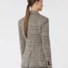 Giacca in jersey jacquard, nero grigio Giacca in jersey jacquard, nero grigio