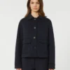 Giacca in jersey tecnico, blu navy Giacca in jersey tecnico, blu navy