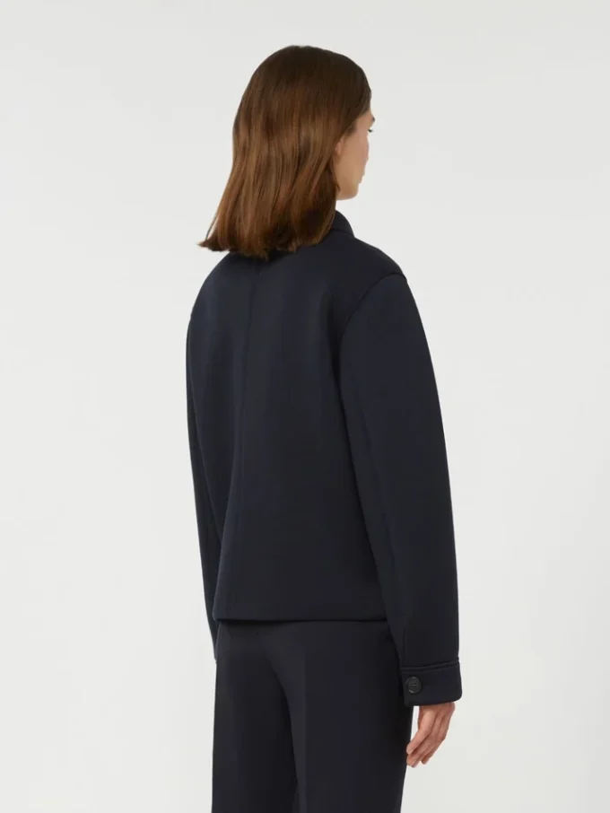 Giacca in jersey tecnico, blu navy Giacca in jersey tecnico, blu navy