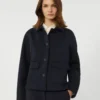Giacca in jersey tecnico, blu navy Giacca in jersey tecnico, blu navy