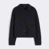 Giacca in jersey tecnico, blu navy Giacca in jersey tecnico, blu navy