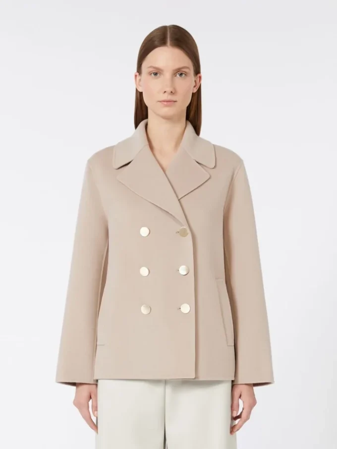 Giacca in lana, beige rosa Giacca in lana, beige rosa