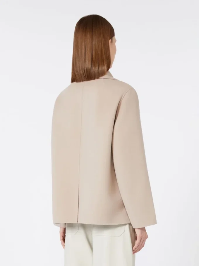 Giacca in lana, beige rosa Giacca in lana, beige rosa