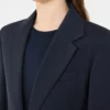 Giacca in lana elasticizzata, blu navy Giacca in lana elasticizzata, blu navy