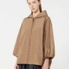 Giacca in taffetà idrorepellente, color cammello