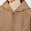 Giacca in taffetà idrorepellente, color cammello