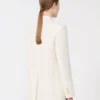 Giacca monopetto in cady, beige Giacca monopetto in cady, beige