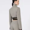 Giacca slim fit in lana, mohair e seta, grigio medio Giacca slim fit in lana, mohair e seta, grigio medio