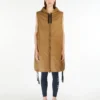 Gilet in tela idrorepellente, color caramello Gilet in tela idrorepellente, color caramello