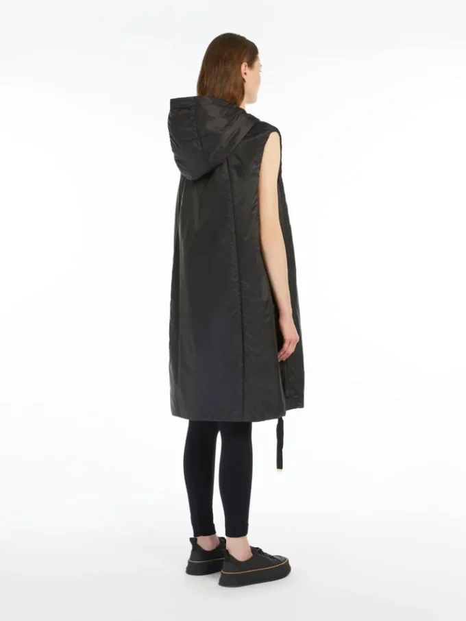 Gilet in tela idrorepellente, nero Gilet in tela idrorepellente, nero
