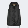 Gilet in tela idrorepellente, nero Gilet in tela idrorepellente, nero