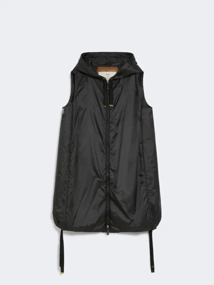 Gilet in tela idrorepellente, nero Gilet in tela idrorepellente, nero