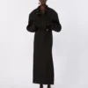 Giacca bomber oversize in cotone, nera