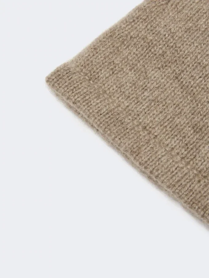 Guanti in cashmere, beige Guanti in cashmere, beige