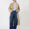 Jeans baggy in denim, blu navy