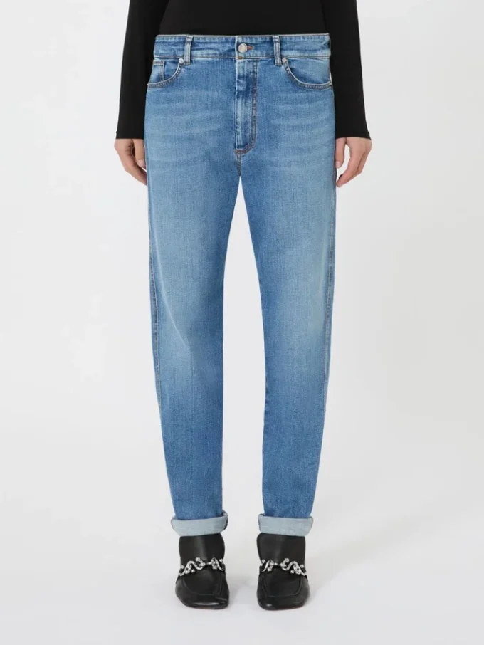 Jeans boyfriend perfetti, blu oltremare