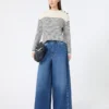 Jeans in autentico denim di cotone, blu navy