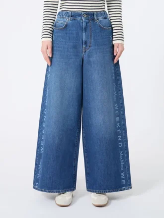 Jeans in autentico denim di cotone, blu navy