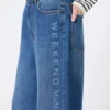 Jeans in autentico denim di cotone, blu navy