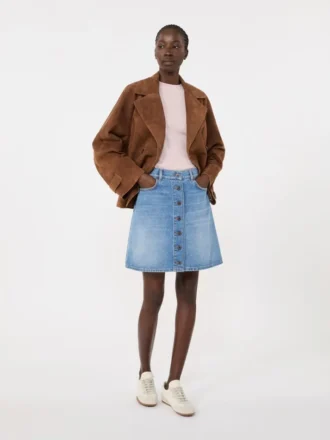 Maglione basic in lana e cashmere, rosa