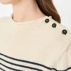 Maglione in cotone dalla vestibilità morbida, blu navy Maglione in cotone dalla vestibilità morbida, blu navy