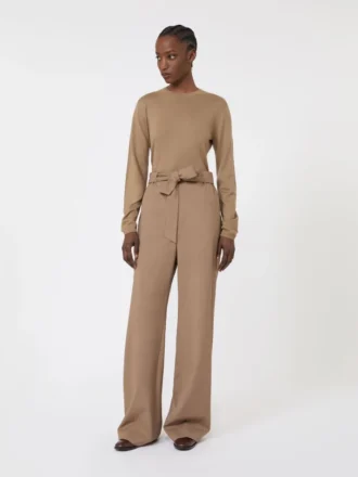 Maglione in filato di cashmere, marrone nocciola