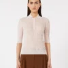 Maglione in filato di seta e lana, rosa Maglione in filato di seta e lana, rosa