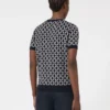 Maglione in jacquard di lana, blu oltremare Maglione in jacquard di lana, blu oltremare