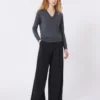 Maglione in lana e cashmere, grigio scuro Maglione in lana e cashmere, grigio scuro