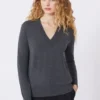 Maglione in lana e cashmere, grigio scuro Maglione in lana e cashmere, grigio scuro