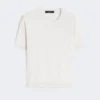 Maglione in seta e cotone, ecru