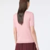Maglione in seta e cotone, rosa Maglione in seta e cotone, rosa