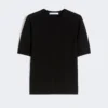 Maglione in viscosa elasticizzata, nero Maglione in viscosa elasticizzata, nero