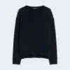 Maglione oversize in lana, blu oltremare Maglione oversize in lana, blu oltremare