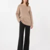 Maglione oversize in mohair e lurex, color rame Maglione oversize in mohair e lurex, color rame