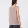 Maglione senza maniche con paillettes, rosa antico Maglione senza maniche con paillettes, rosa antico