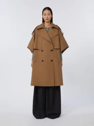 Mantella in gabardine idrorepellente, stile coloniale
