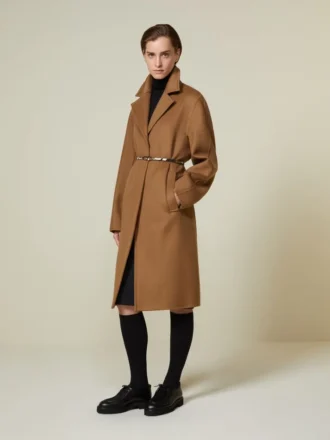 Maschile·cappotto in cashmere, color cammello