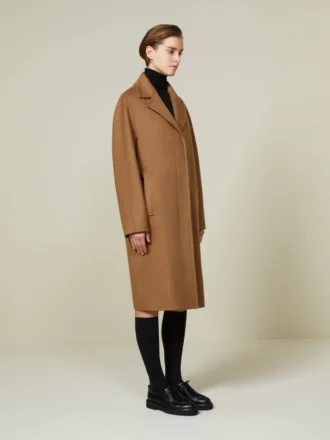 Maschile·cappotto in cashmere, color cammello