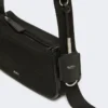 Micro borsa in rete tecnica, nera