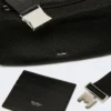 Micro borsa in rete tecnica, nera