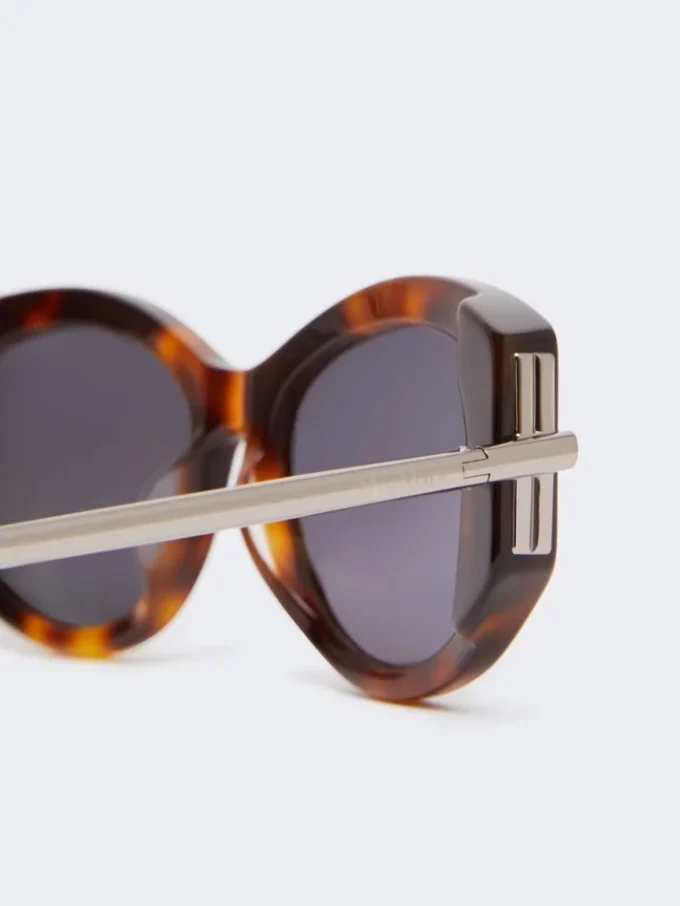 Occhiali da sole ovali, marrone bronzo fulvo Occhiali da sole ovali, marrone bronzo fulvo
