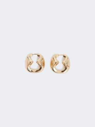 Orecchini metallici audaci, bronzo