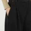 Pantaloni a cinque tasche in jersey effetto denim, blu oltremare Pantaloni a cinque tasche in jersey effetto denim, blu oltremare