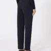 Pantaloni a sigaretta in jersey scuba, blu oltremare Pantaloni a sigaretta in jersey scuba, blu oltremare