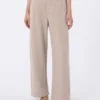 Pantaloni in cashmere e pile di lana, beige Pantaloni in cashmere e pile di lana, beige