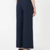 Pantaloni in cotone con coulisse, blu notte Pantaloni in cotone con coulisse, blu notte