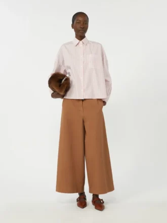 Camicia oversize in cotone, rosa